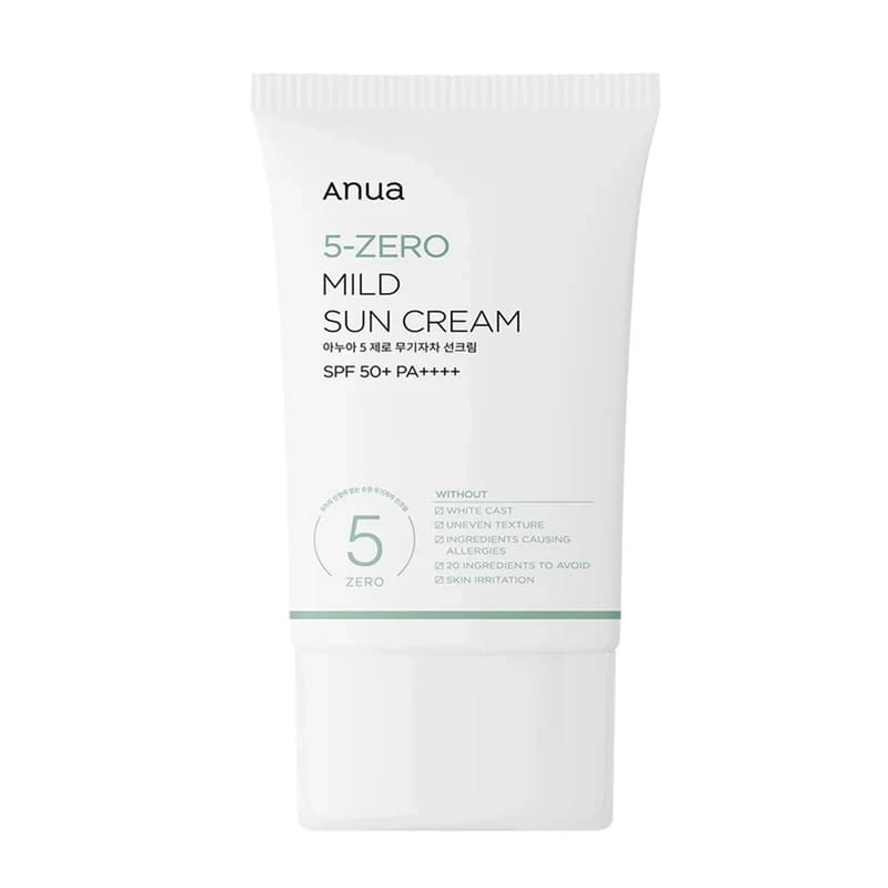 5-Zero Mild Sun Cream SPF 50+ PA++++