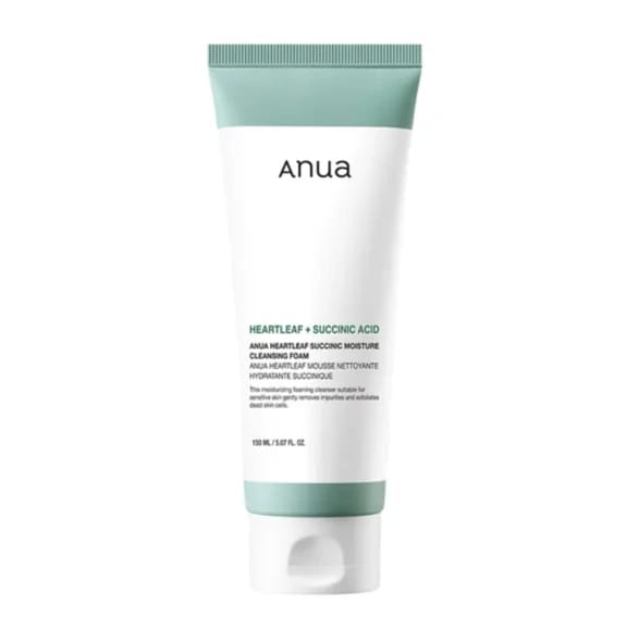 Heartleaf Succinic Moisture Cleansing Foam