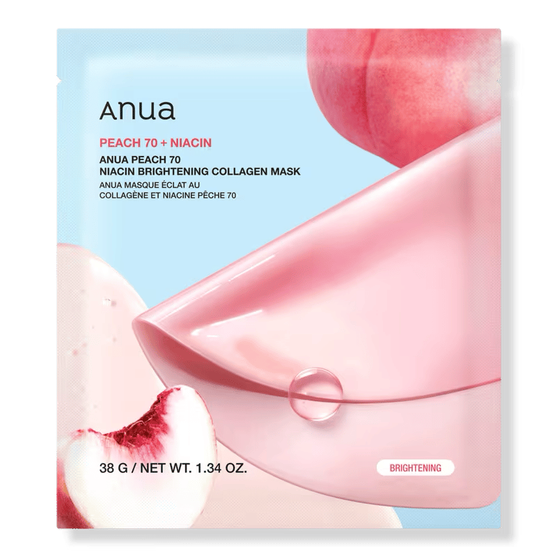 Peach 70 Niacin Brightening Collagen Mask