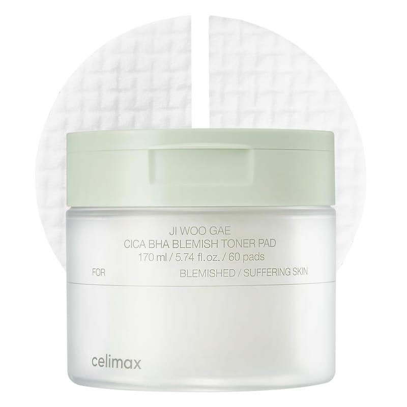 Ji Woo Gae Cica BHA Blemish Toner Pad (60pads)