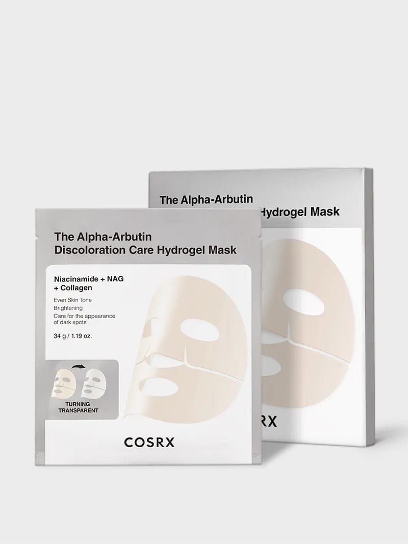 The Alpha-Arbutin Discoloration Care Hydrogel Mask